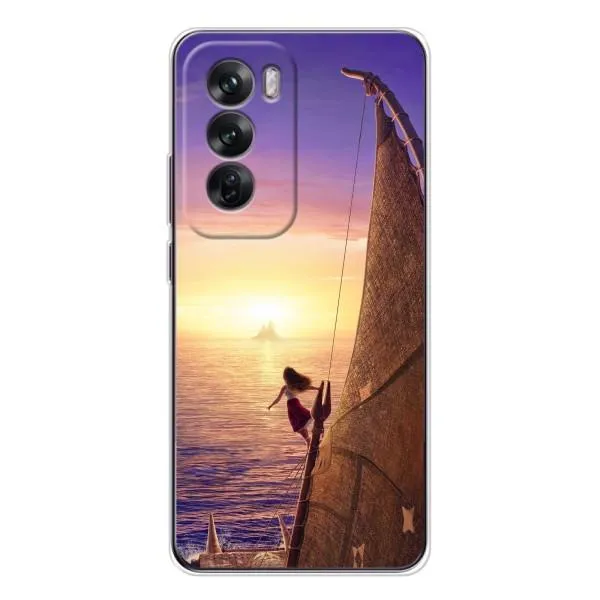 Чехол с принтом «Закат Ваяна» для OPPO Reno 12