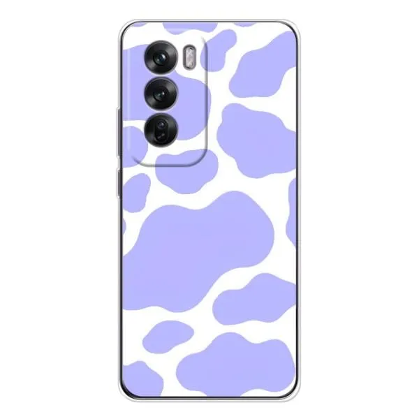 Чехол с принтом «Фиолетова Буренка» для OPPO Reno 12 Чехол с принтом «Фиолетова Буренка» для OPPO Reno 12