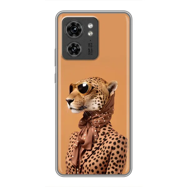 Чехол с принтом «Стильный леопард» для OPPO Reno 13 5G