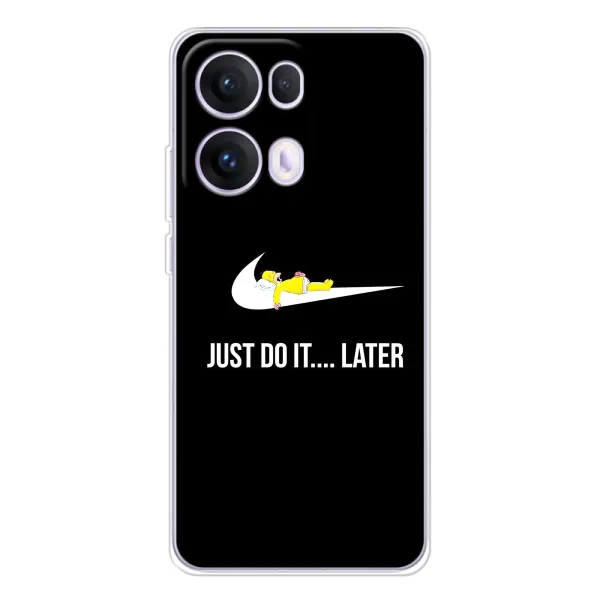 Чехол с принтом «Гомер Later» для OPPO Reno 13 Pro 5G Чехол с принтом «Гомер Later» для OPPO Reno 13 Pro 5G