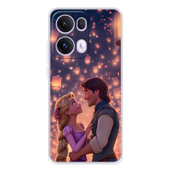 Чехол с принтом «Принцесса и принц» для OPPO Reno 13 Pro 5G Чехол с принтом «Принцесса и принц» для OPPO Reno 13 Pro 5G