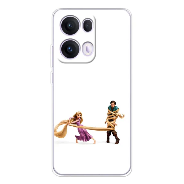 Чехол с принтом «Рапунцель и Флин» для OPPO Reno 13 Pro 5G Чехол с принтом «Рапунцель и Флин» для OPPO Reno 13 Pro 5G