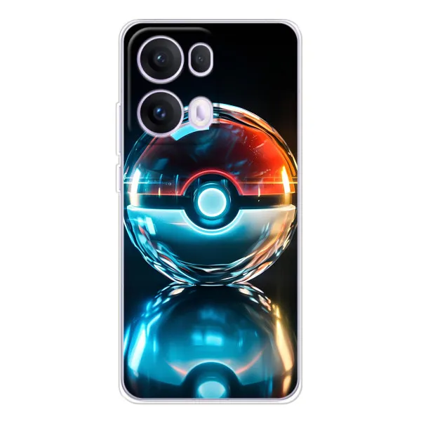 Чехол с принтом «Мяч Пикачу» для OPPO Reno 13 Pro 5G Чехол с принтом «Мяч Пикачу» для OPPO Reno 13 Pro 5G