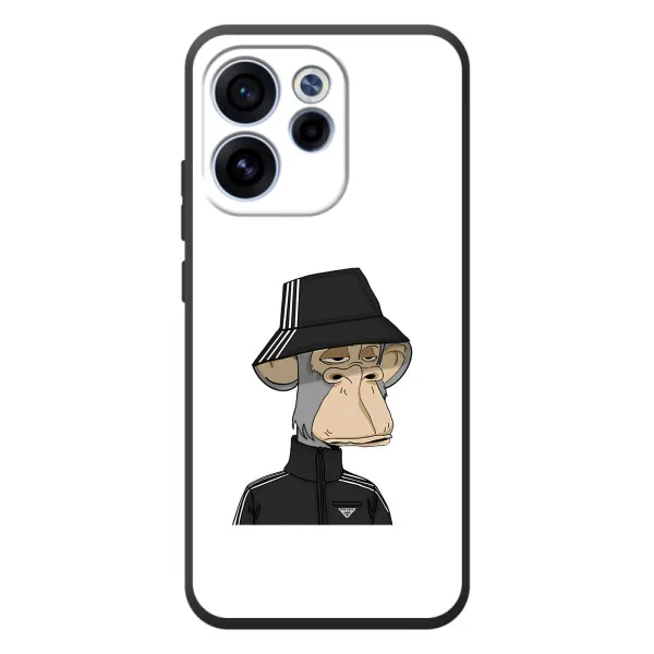 Чехол с принтом «обезьяна NFT Adidas» для OPPO Reno 15 F