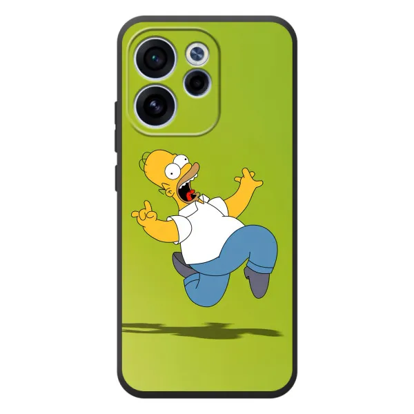 Чехол с принтом «Гомер Симпсон» для OPPO Reno 15 F