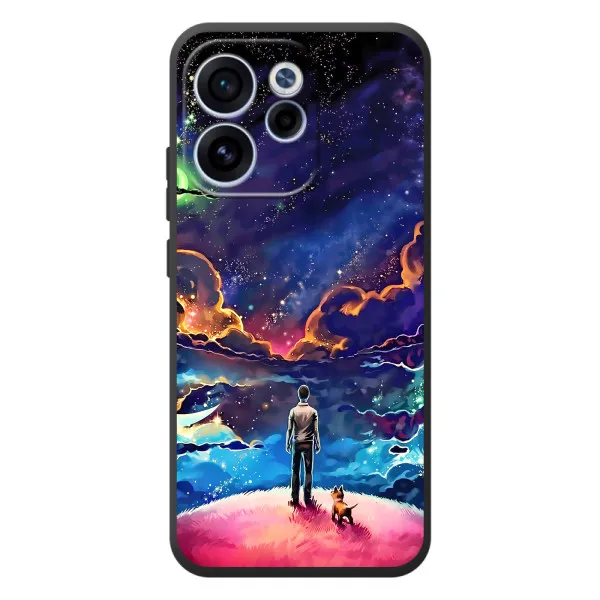 Чохол з принтом «Вид Галактики» для OPPO Reno 15 F