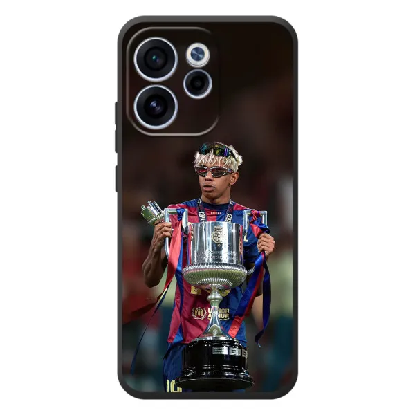 Чехол с принтом «Ямаль с кубком» для OPPO Reno 15 FS Чехол с принтом «Ямаль с кубком» для OPPO Reno 15 FS