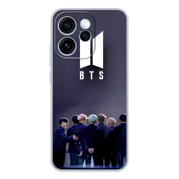 Чехол с принтом «Группа BTS» для OPPO Reno 15 Pro