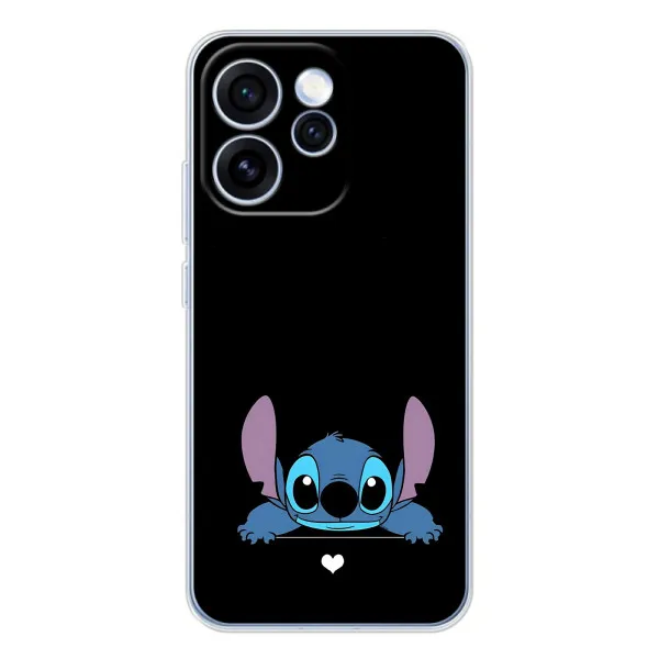 Чехол с принтом «Стич на черном» для OPPO Reno 15 Pro Чехол с принтом «Стич на черном» для OPPO Reno 15 Pro