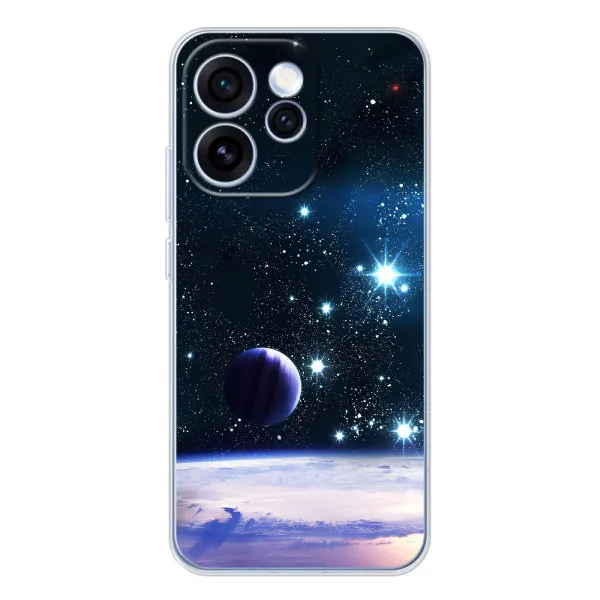Чехол с принтом «Космический вид» для OPPO Reno 15 Pro