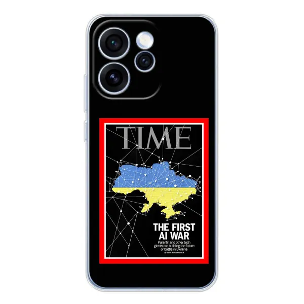 Чехол с принтом «TIME Ukraine» для OPPO Reno 15 Pro Чехол с принтом «TIME Ukraine» для OPPO Reno 15 Pro