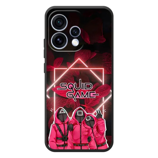Чехол с принтом «Охранники Игра кальмара» для OPPO Reno 15 Чехол с принтом «Охранники Игра кальмара» для OPPO Reno 15