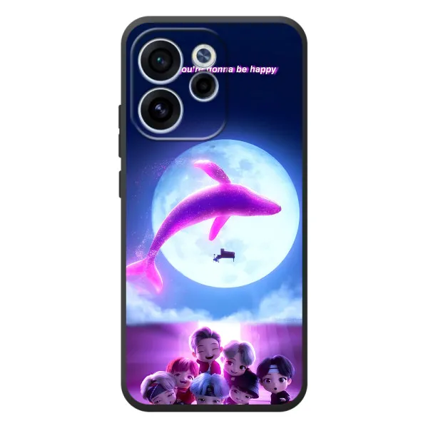 Чохол з принтом «КИТ BTS» для OPPO Reno 15F