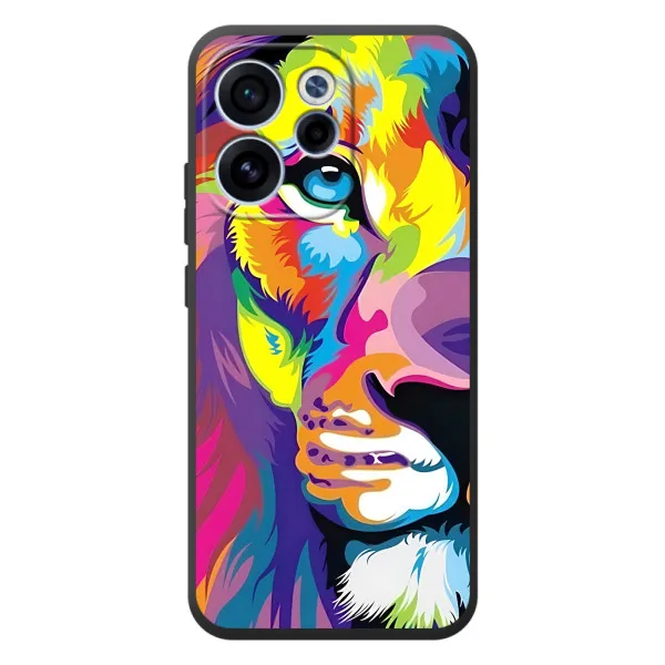 Чехол с принтом «Яркий Лев» для OPPO Reno 15F