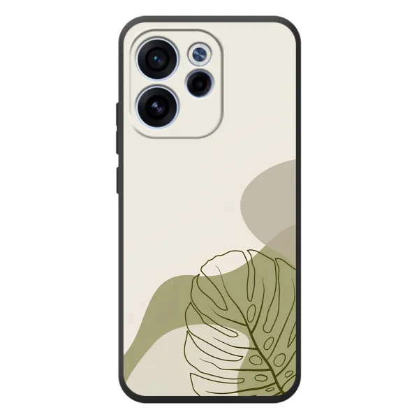 Чехол с принтом «Зеленая монстера дизайн» для OPPO Reno 15F Чехол с принтом «Зеленая монстера дизайн» для OPPO Reno 15F