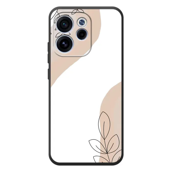 Чехол с принтом «Нюдовая веточка абстракция» для OPPO Reno 15F Чехол с принтом «Нюдовая веточка абстракция» для OPPO Reno 15F