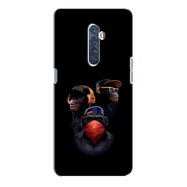 Чехол с принтом «Три обезьяны» для OPPO Reno 2 Чехол с принтом «Три обезьяны» для OPPO Reno 2