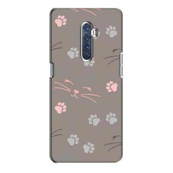 Чехол с принтом «Лапы и усы» для OPPO Reno 2