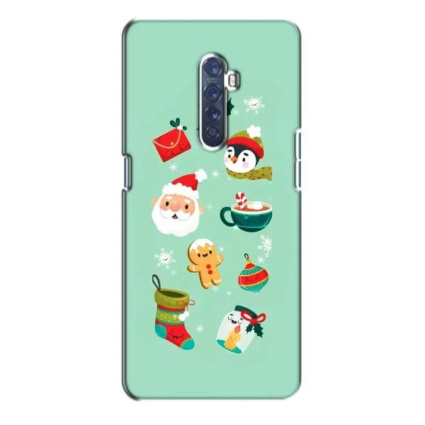 Чехол с принтом «Настроение НГ» для OPPO Reno 2 Чехол с принтом «Настроение НГ» для OPPO Reno 2