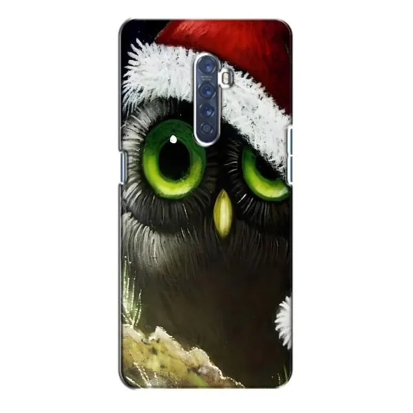 Чехол с принтом «Новогодняя Сова» для OPPO Reno 2 Чехол с принтом «Новогодняя Сова» для OPPO Reno 2