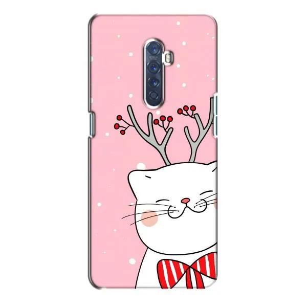 Чехол с принтом «Зимний кот» для OPPO Reno 2 Чехол с принтом «Зимний кот» для OPPO Reno 2