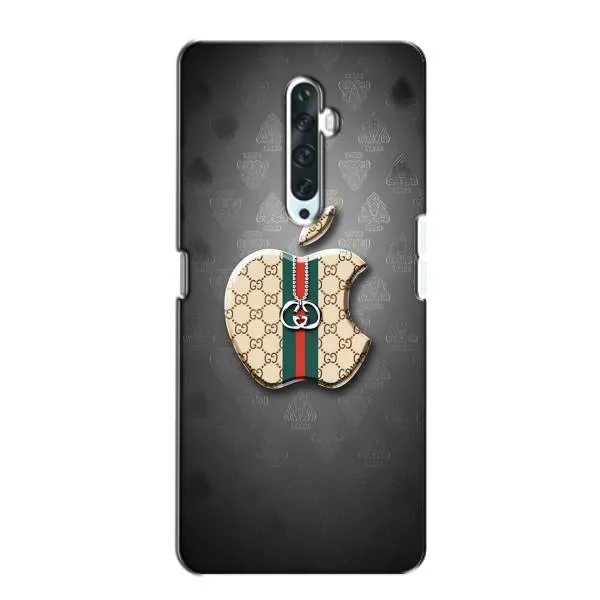 Чехол с принтом «Apple gucci» для OPPO Reno 2Z
