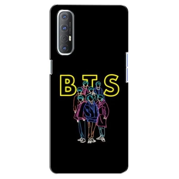 Чехол с принтом «BTS стайл» для OPPO Reno 3 Pro Чехол с принтом «BTS стайл» для OPPO Reno 3 Pro