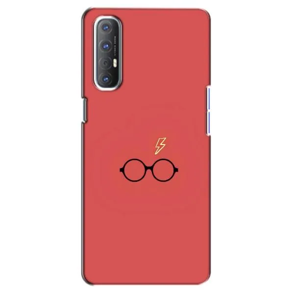 Чехол с принтом «шрам и очки» для OPPO Reno 3 Pro