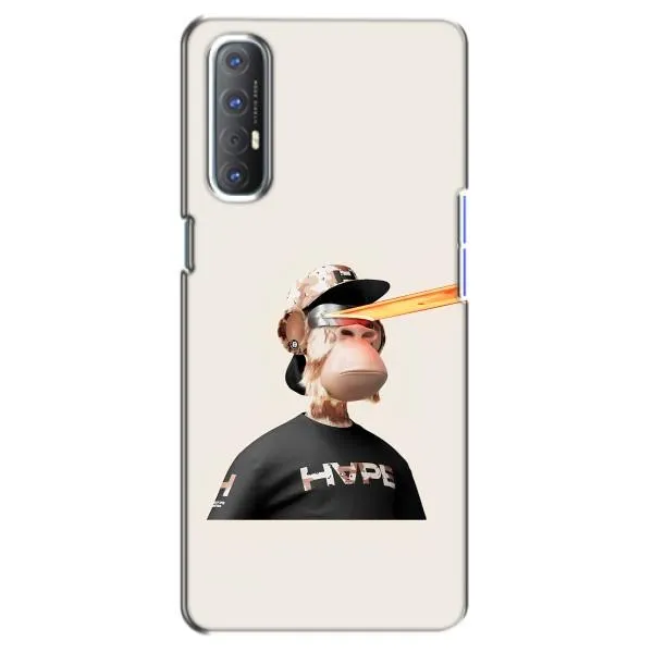 Чехол с принтом «обезьяна NFT в очках» для OPPO Reno 3 Pro Чехол с принтом «обезьяна NFT в очках» для OPPO Reno 3 Pro