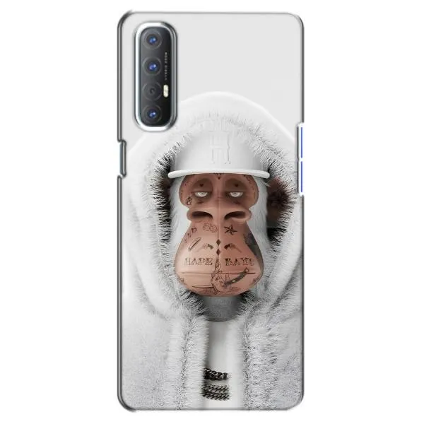 Чехол с принтом «обезьяна NFT в тату» для OPPO Reno 3 Pro Чехол с принтом «обезьяна NFT в тату» для OPPO Reno 3 Pro