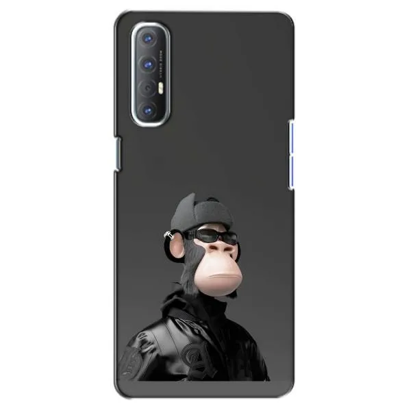 Чехол с принтом «стильная обезьяна NFT» для OPPO Reno 3 Pro Чехол с принтом «стильная обезьяна NFT» для OPPO Reno 3 Pro