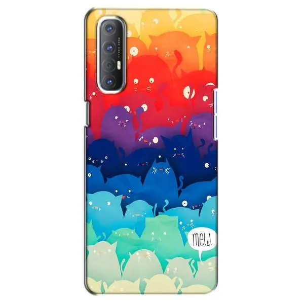 Чехол с принтом «Mew» для OPPO Reno 3 Pro Чехол с принтом «Mew» для OPPO Reno 3 Pro
