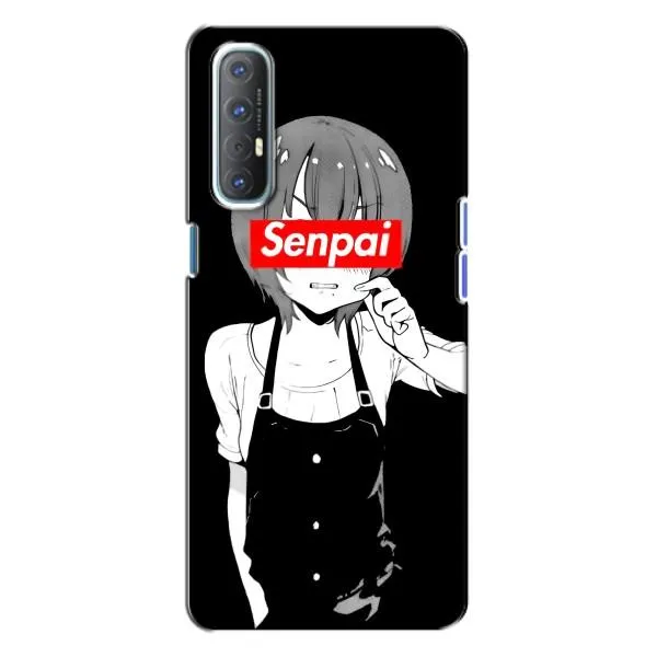 Чехол с принтом «Senpai» для OPPO Reno 3