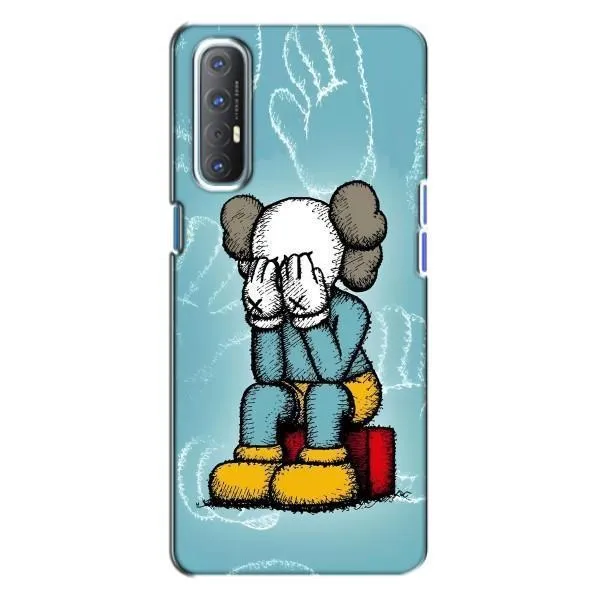 Чехол с принтом «Плач Bearbrick» для OPPO Reno 3 Чехол с принтом «Плач Bearbrick» для OPPO Reno 3