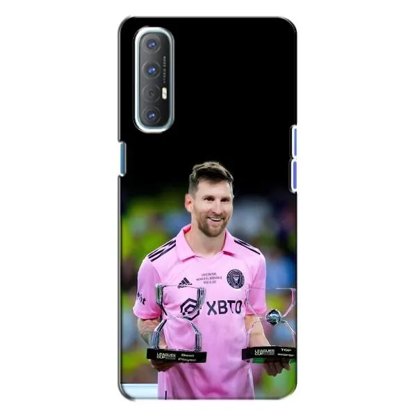 Чохол з принтом «Кубки Мессі» для OPPO Reno 3 Чохол з принтом «Кубки Мессі» для OPPO Reno 3