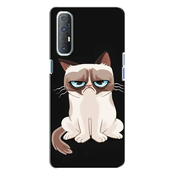 Чехол с принтом «Грустный кот» для OPPO Reno 3