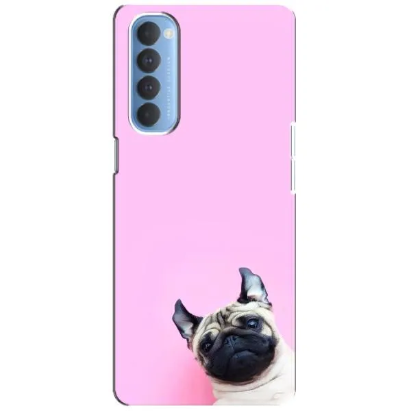 Чехол с принтом «Смешная собака» для OPPO Reno 4 Pro