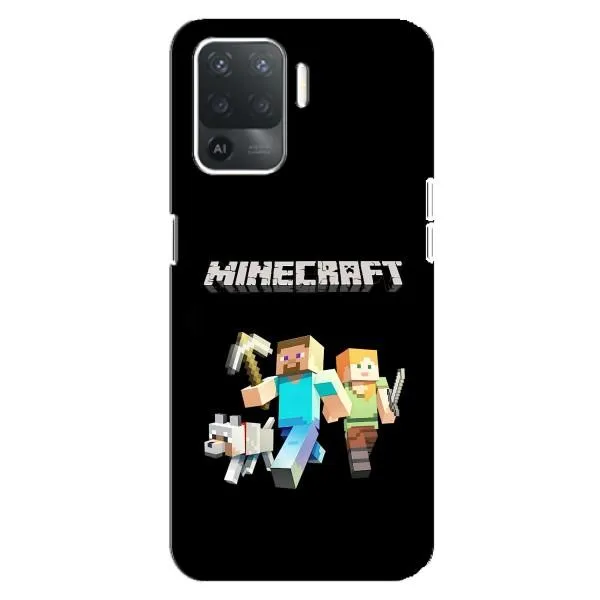 Чохол з принтом «герої Minecraft» для OPPO Reno 5 Lite Чохол з принтом «герої Minecraft» для OPPO Reno 5 Lite