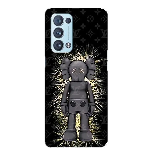 Чехол с принтом «Bearbrick LV» для OPPO Reno6 Pro Plus 5G