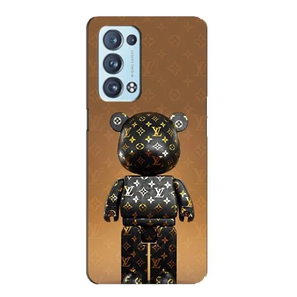 Чехол с принтом «Bearbrick» для OPPO Reno6 Pro Plus 5G