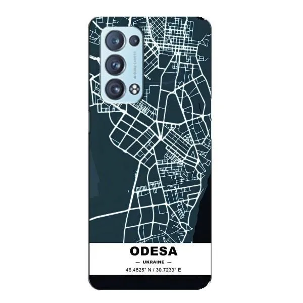Чехол с принтом «Одесса» для OPPO Reno6 Pro Plus 5G