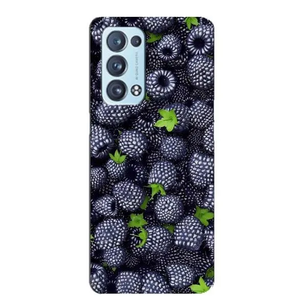 Чехол с принтом «Ежевика» для OPPO Reno6 Pro Plus 5G Чехол с принтом «Ежевика» для OPPO Reno6 Pro Plus 5G