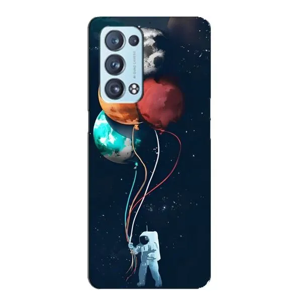 Чехол с принтом «Планеты шарики» для OPPO Reno6 Pro Plus 5G