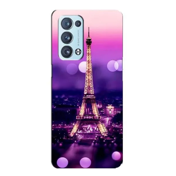 Чехол с принтом «Париж Башня» для OPPO Reno6 Pro 5G Чехол с принтом «Париж Башня» для OPPO Reno6 Pro 5G