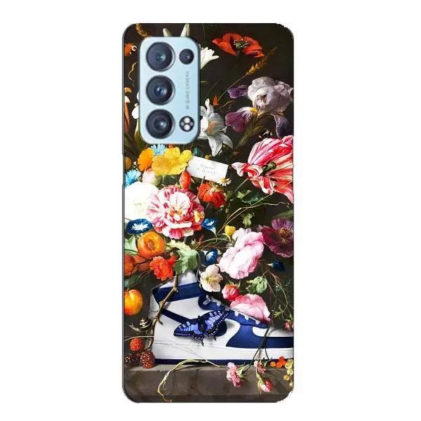 Чехол с принтом «Стиль Найк» для OPPO Reno6 Pro 5G Чехол с принтом «Стиль Найк» для OPPO Reno6 Pro 5G