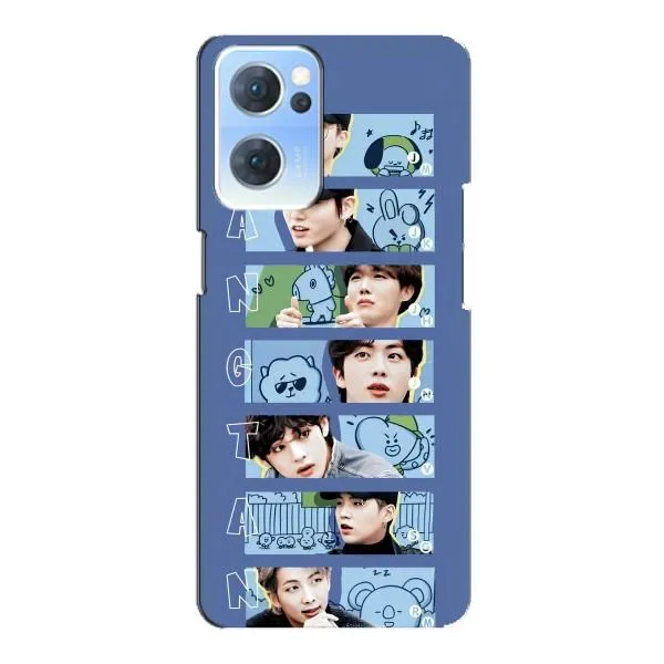 Чехол с принтом «Bangtan» для OPPO Reno7 5G Чехол с принтом «Bangtan» для OPPO Reno7 5G