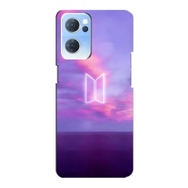 Чехол с принтом «BTS логотип» для OPPO Reno7 5G Чехол с принтом «BTS логотип» для OPPO Reno7 5G