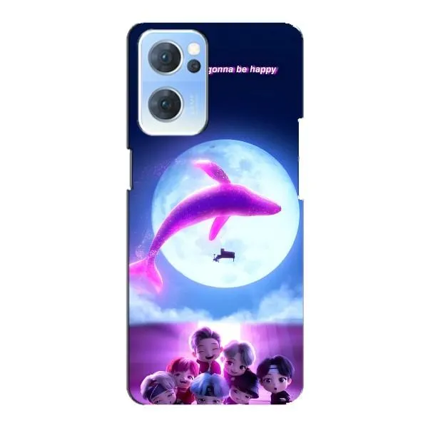 Чехол с принтом «КИТ BTS» для OPPO Reno7 5G Чехол с принтом «КИТ BTS» для OPPO Reno7 5G