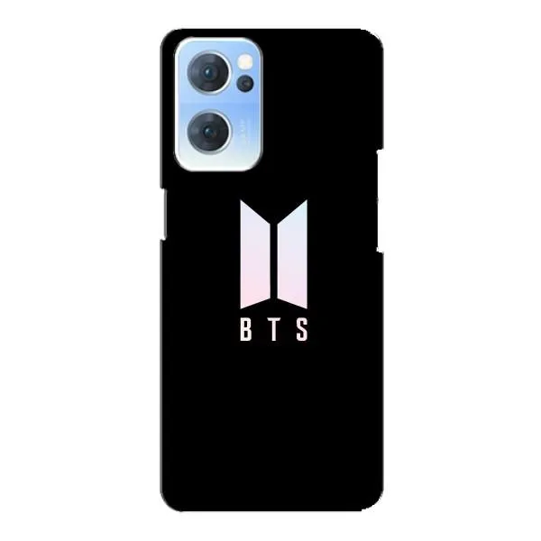 Чехол с принтом «Лого BTS» для OPPO Reno7 5G Чехол с принтом «Лого BTS» для OPPO Reno7 5G
