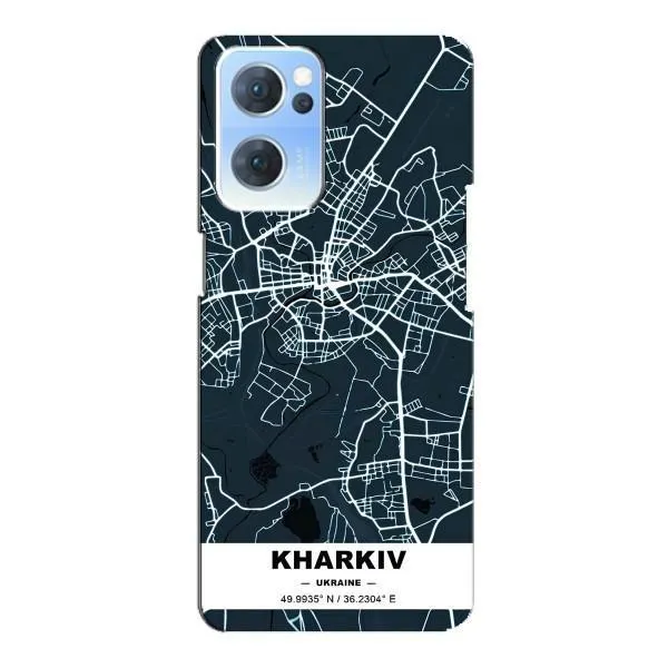 Чехол с принтом «Харьков» для OPPO Reno7 5G